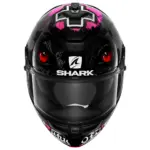 קסדה מלאה SHARK Spartan GT Carbon Replica Redding אדום ירוק – תמונה 3