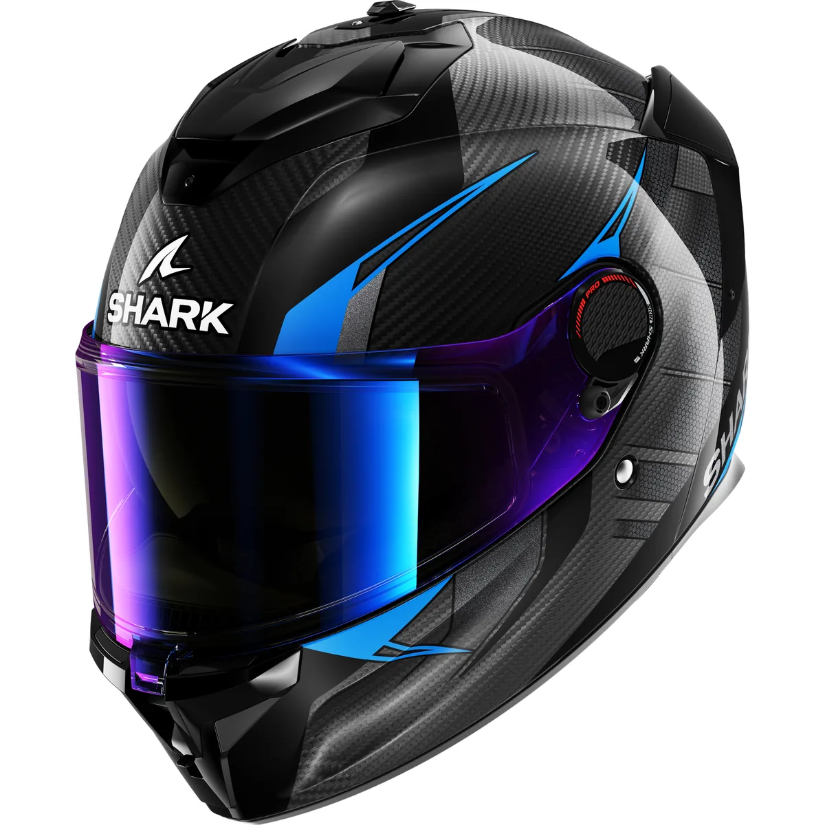 קסדה מלאה SHARK Spartan GT Pro Carbon Kultram קרבון שחור כחול קסדה מלאה SHARK Spartan GT Pro Carbon Kultram קרבון שחור כחול