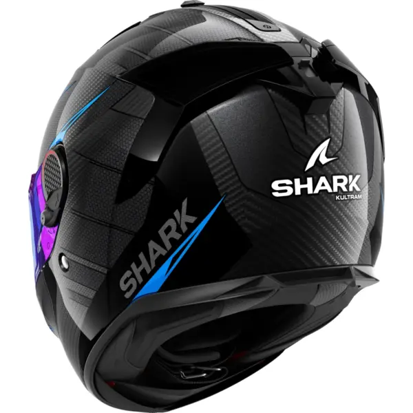 קסדה מלאה SHARK Spartan GT Pro Carbon Kultram שחור כחול – תמונה 2