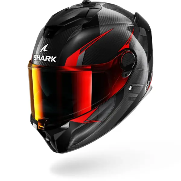 קסדה מלאה SHARK Spartan GT Pro Carbon Kultram קרבון שחור אדום