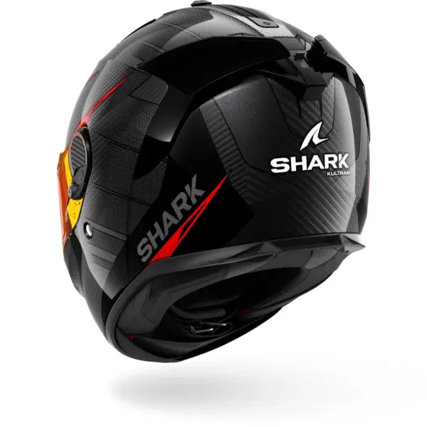 קסדה מלאה SHARK Spartan GT Pro Carbon Kultram שחור אדום – תמונה 2