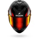 קסדה מלאה SHARK Spartan GT Pro Carbon Kultram שחור אדום – תמונה 3