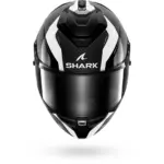 קסדה מלאה SHARK Spartan GT Pro Carbon Kultram שחור לבן – תמונה 3