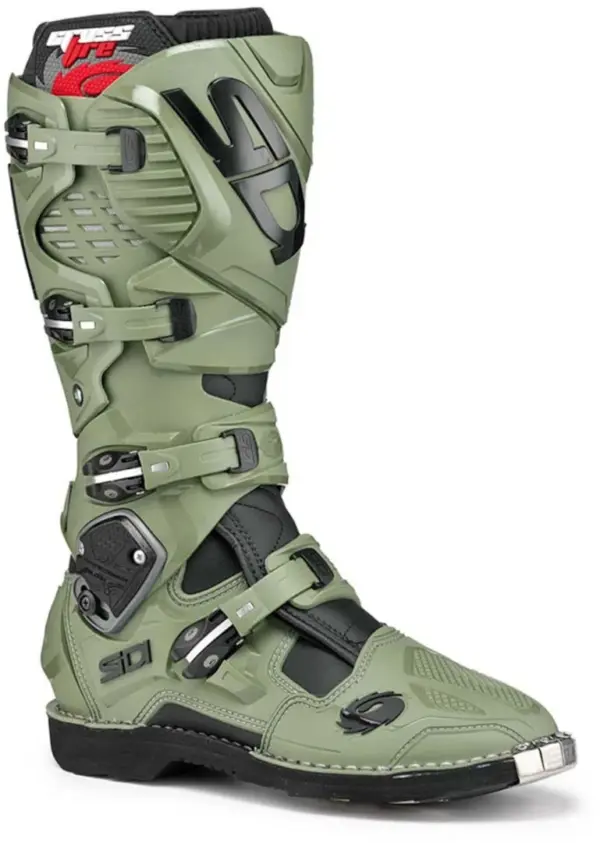 מגף מוטוקרוס SIDI Crossfire 3 בצבע ירוק שחור