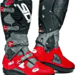מגף מוטוקרוס SIDI Crossfire 3 SRS בצבע אפור אדום