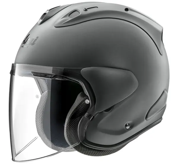 קסדה פתוחה Arai SZ-R EVO בצבע אפור מתכתי מט