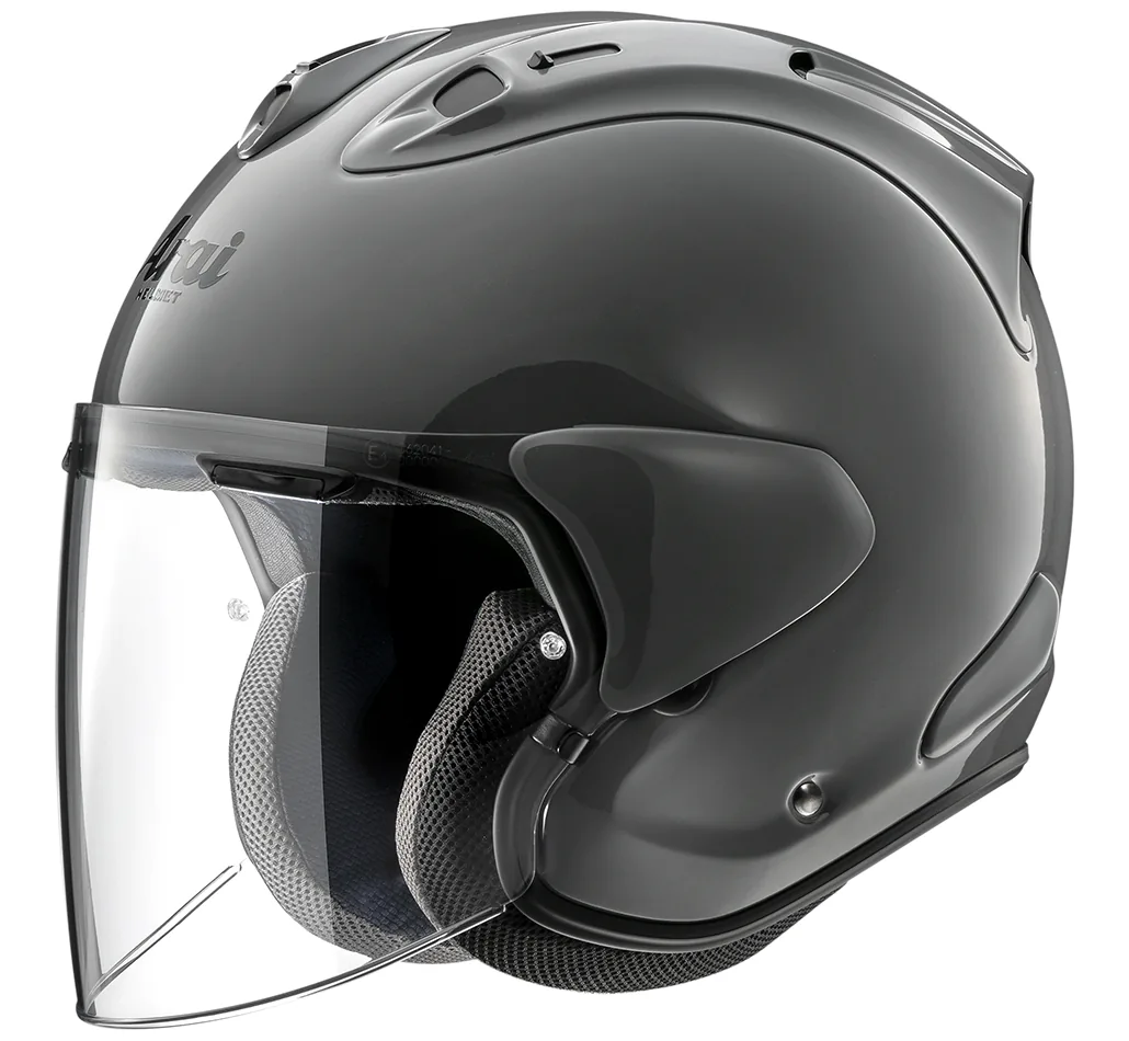 קסדה פתוחה Arai SZ-R EVO בצבע אפור Modern Grey קסדה פתוחה Arai SZ-R EVO בצבע אפור Modern Grey