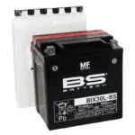 מצבר BS BATTERY BIX30L-BS עם מיכל חומצה