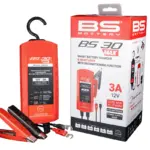 מטען מצברים BS BATTERY BS 30 MAX עם קליפסים ואריזה