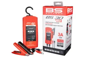 מטען BS BATTERY BS 30 MAX – 12V 3A עופרת וליתיום