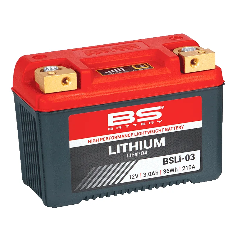 מצבר ליתיום BS BATTERY BSLi-03 מצבר ליתיום BS BATTERY BSLi-03