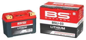 מצבר ליתיום LiFePO4 לאופנוע BS BATTERY BSLi-03 – תמונה 2