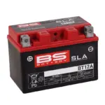 מצבר BS BATTERY BT12A SLA בצבע שחור-אדום