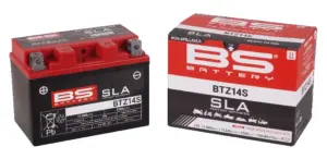 מצבר ג'ל SLA לאופנוע BS BATTERY BTZ14S – תמונה 2