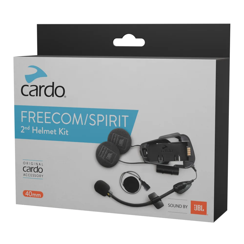 ערכת קסדה שנייה CARDO Freecom/Spirit עם רמקולי JBL ערכת קסדה שנייה CARDO Freecom/Spirit עם רמקולי JBL