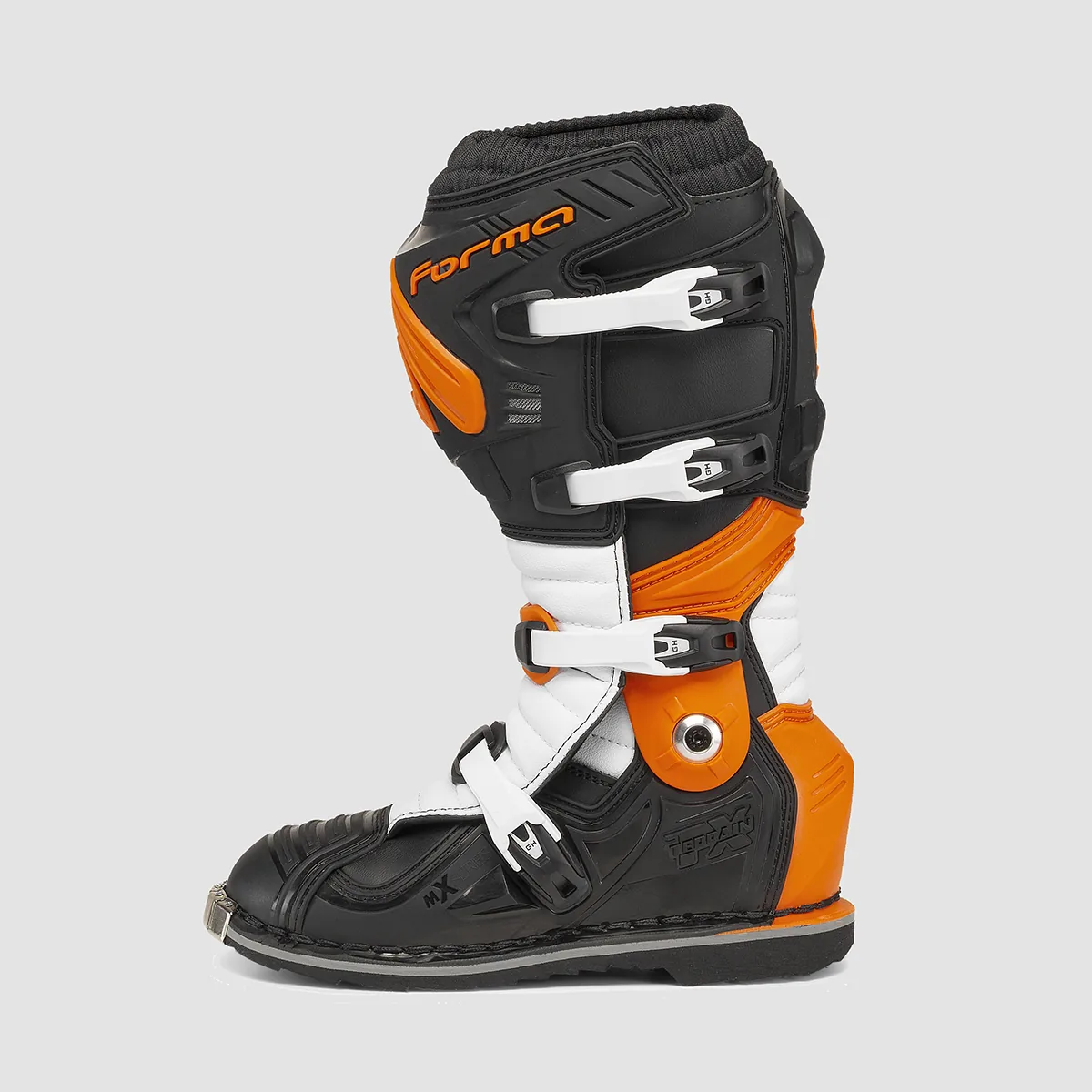 מגף רכיבת שטח FORMA Terrain Evolution TX שחור כתום לבן מגף רכיבת שטח FORMA Terrain Evolution TX שחור כתום לבן