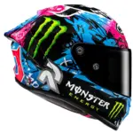 קסדה מלאה HJC RPHA 1 Quartararo Le Mans 2024 כחול/ורוד/שחור – תמונה 3