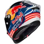 קסדה מלאה HJC RPHA 1 Red Bull Austin GP לבן/כחול/אדום – תמונה 4
