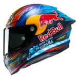 קסדה מלאה HJC RPHA 1 Red Bull Jerez GP כחול/אדום/צהוב – תמונה 4