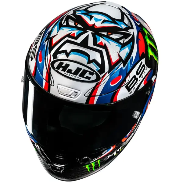 קסדה מלאה HJC RPHA 1 V2 Carbon Quartararo Le Mans III – תמונה 2