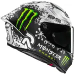 קסדה מלאה HJC RPHA 1 V2 Carbon Snow Diablo לבן/שחור – תמונה 5