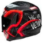 קסדה מלאה HJC RPHA 12 Venom 3 Marvel שחור/אדום – תמונה 3