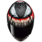 קסדה מלאה HJC RPHA 12 Venom 3 Marvel שחור/אדום – תמונה 4