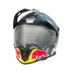 קסדת אדוונצ'ר KINI Red Bull ADV X 2.0 כחול/לבן – תמונה 3