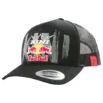 כובע טראקר KINI Red Bull TR 2.0 אפור פחם עם גב רשת