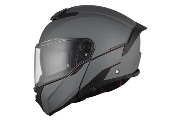 קסדה נפתחת MT Atom 2 SV אפור בטון מט – תמונה 2