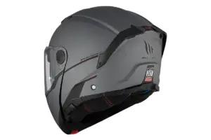 קסדה נפתחת MT Atom 2 SV אפור בטון מט – תמונה 8