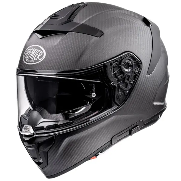 קסדה מלאה PREMIER Devil Carbon BM בגימור פחמן שחור מט