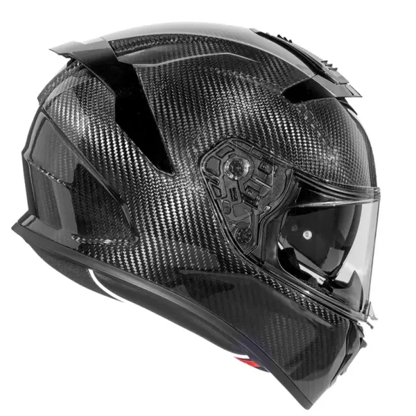 קסדה מלאה PREMIER Devil Carbon שחור מבריק – תמונה 2
