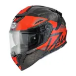 קסדה מלאה PREMIER Devil Carbon MN 2 פחמן ואדום