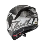 קסדה מלאה PREMIER Devil Carbon MN 8 קרבון לבן – תמונה 4
