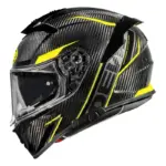 קסדה מלאה PREMIER Devil Carbon ST Y שחור צהוב – תמונה 3