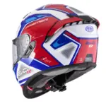 קסדה מלאה PREMIER Evoluzione RR 13 אדום כחול לבן – תמונה 3