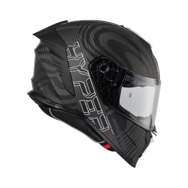 קסדה מלאה PREMIER Hyper Carbon PS 8 BM שחור מט – תמונה 2