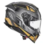 קסדה מלאה PREMIER Hyper Carbon TK 19 שחור זהב – תמונה 2