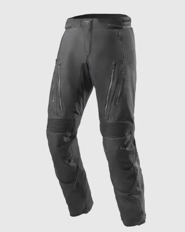 מכנס רכיבה טורינג REBELHORN Hiker IV שחור מבט קדמי