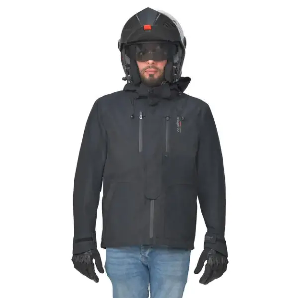 מעיל רכיבה לחורף BLADE Premium Glacier שחור