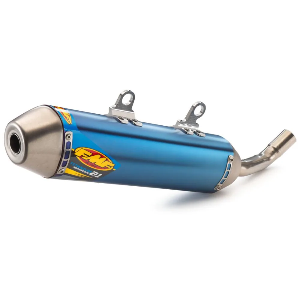משתיק טיטניום FMF Titanium Powercore 2.1 משתיק טיטניום FMF Titanium Powercore 2.1 ל-KTM שנים 2020-2023