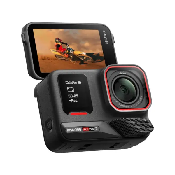 קיט מצלמת אקשן Insta360 Ace Pro 2 עם סוללה נוספת
