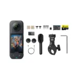 קיט מצלמת 360 לאופנוע Insta360 X5 Motorcycle Kit