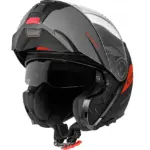 קסדה מתרוממת SCHUBERTH C5 Eclipse Anthracite אפור אנתרציט ואדום – תמונה 7