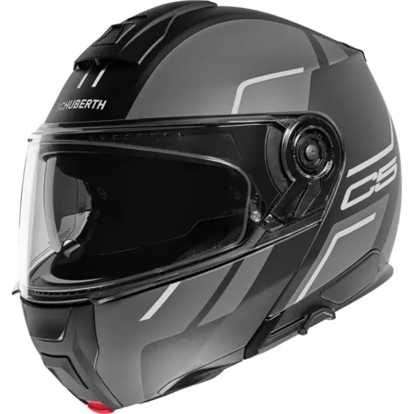 קסדה מתרוממת SCHUBERTH C5 Master Grey אפור ושחור – תמונה 2