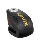 מנעול דיסק עם אזעקה KOVIX KNX10 שחור כתום