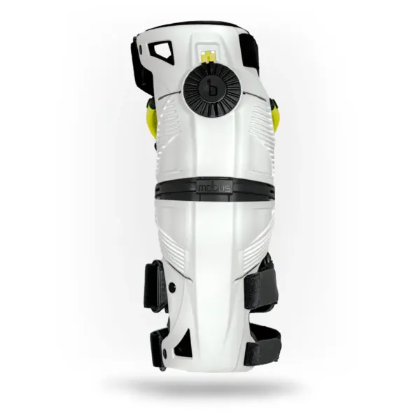 ברייס ברכיים Mobius X8 לבן צהוב – תמונה 2