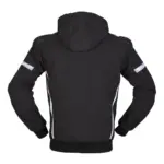 מעיל רכיבה קפוצ'ון Modeka Clarke Sport שחור לבן – תמונה 2