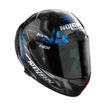 קסדה מלאה Nolan X-804 RS Ultra Carbon Spectre שחור כחול – תמונה 2
